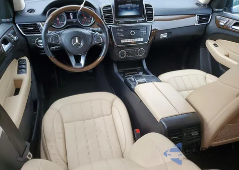 2018 Mercedes-Benz Gls 450 4Matic из США, поврежденный, VIN 4JGDF6EE3JB116236